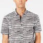 INC International Concepts Men's Chambray Button up Shirt Black Size Small