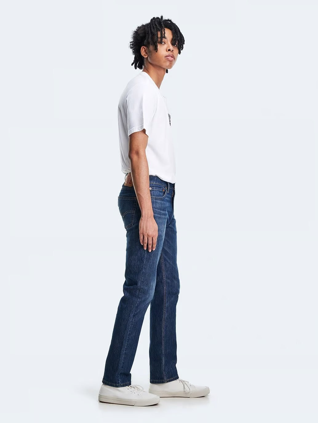 Levi's Men's 513 Slim Straight Fit Jeans Blue Size 34X32