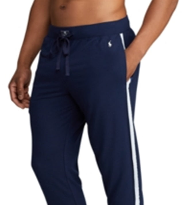 Ralph Lauren Men's Mini Terry Jogger Pants Blue Size Medium