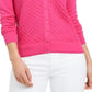 Charter Club Women's Peacock Stitch Cardigan Pink Size X-Small