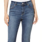 INC Iternational Concepts Women's Grommet High Rise Cropped Skinny Jeans Blue Size 6 Petite