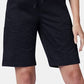 Lee Pull on Women's Mid Rise Drawstring Waist Bermuda Short-Petite Black Size 10 P
