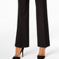 JM Collection Women's Petite Extended-Tab Trousers  Black Size 20X4