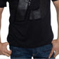 Sean John Men's Faux Snakeskin T-Shirt - Jet Black Size 2XLRG