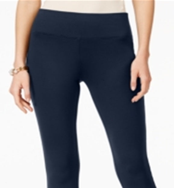 INC Iternational Concepts Women's Seamless Leggings Blue Size 14X4