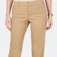 Charter Club Women's  Tummy Control Trouser Brown Size 4