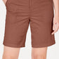 Style & Co Women's  Double-Pocket Cuffed Shorts Red Size 10