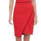 Tommy Hilfiger Women's Sleeveless Above the Knee Dress Red Size 12