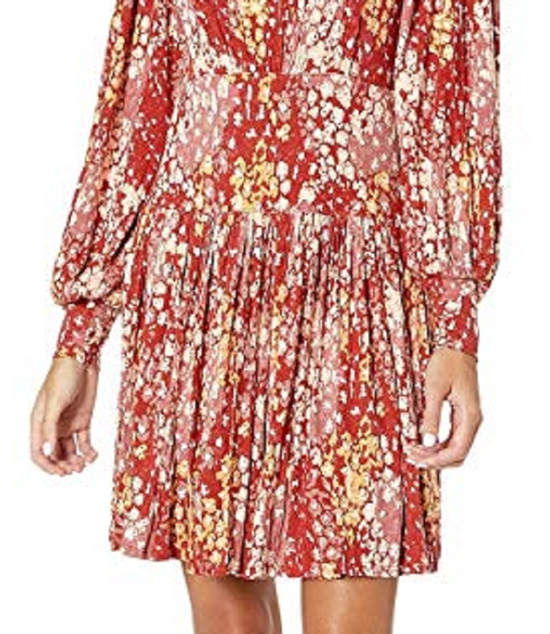 Free People Women's Heartbeats Mini Dress Red Size Small