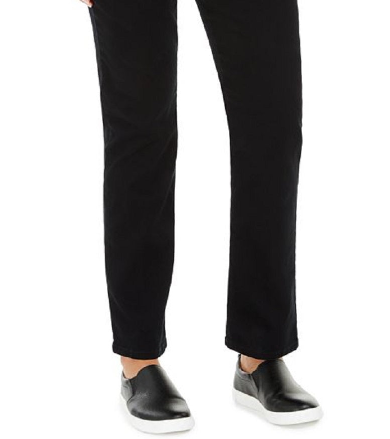 Style & Co Women's  Curvy-Fit Straight Leg Jeans  Blue Size 6 T/L