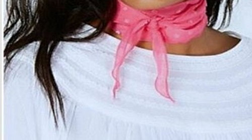 INC International Concepts Women's Kite Scarf Pink Size Regular