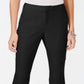 INC Iternational Concepts Women's Slim Leg Mid Rise Ankle Pants Black Size 2