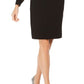 Calvin Klein Women's Embellished Sheath Dress Black Size 6