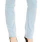 Style & Co Women's Petite Tummy-Control Slim-Leg Jeans Blue Size 22X5