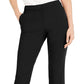 Alfani Women's Solid Boot Cut Pants Black Size 14