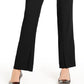 Alfani Women's Solid Boot Cut Pants Black Size 14