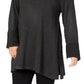 Alfani Women's Plus Ottoman Stitch Sweater Black Size 1X