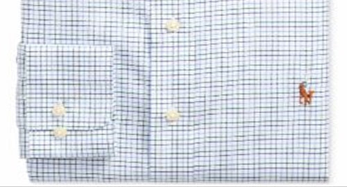 Ralph Lauren Men's Classic Fit Easy Care Oxford Shirt Green Size 15.5X32-33