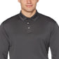 Pga Tour Men's Long-Sleeve Polo Black Size X-Large