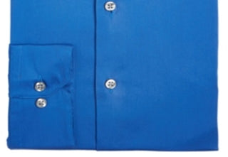 Alfani Men's Solid Classic Regular Fit Dress Shirt Blue Size 2XL