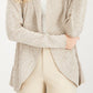 Karen Scott Women's Cocoon Cardigan Brown Size Petite XL