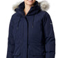Columbia Women's South Canyon Down Parka Jacket Blue Size X-Large
