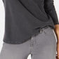 Style & Co Women's Cotton Thermal Top Gray Size Petite L