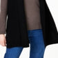 Charter Club Women's Plus Sleeveless Ribbed Knit Cashmere Sweater Black Size 2X