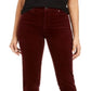 Charter Club Women's Lexington Tummy Control Corduroy Pants Red Size 24X4.5