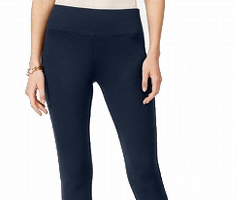 INC International Concepts Women's Seamless Leggings Blue Size 0 Petite