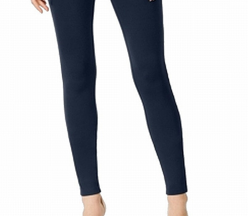 INC International Concepts Women's Seamless Leggings Blue Size 0 Petite