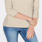 Karen Scott Women's Scoop Neck Top Brown Size XX-Large