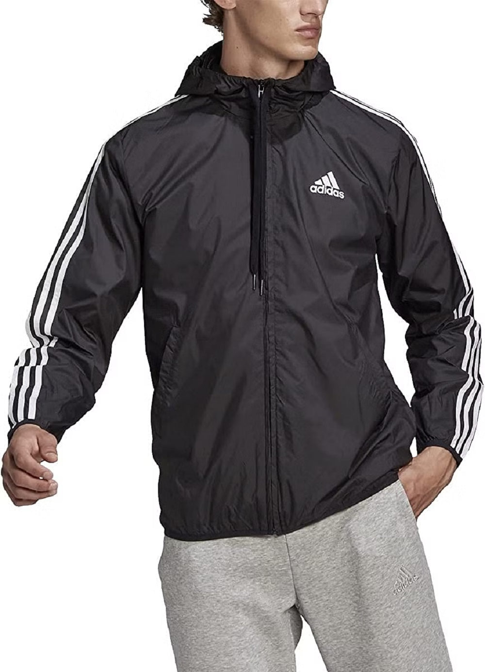adidas Men's Water Repellent Insulated Jacket Black Size X-Large
