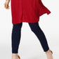 Alfani Women's Super Button Front Tunic Red Size Large