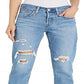 Levi's Women's 711 Embroidered Skinny Jeans Blue Size 16 W33