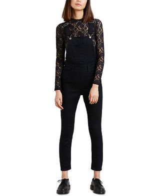 Levi's Women's Skinny Overalls Dress Black Size 30
