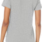 Levi's Women's Slim Logo Graphic T-Shirt Gray Size Large