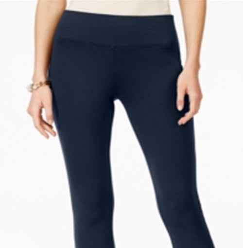 INC International Concepts Women's Seamless Leggings Blue Size 0P