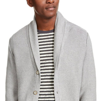 American Rag Men's Links Cardigan Gray Size XX-Large