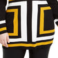 INC International Concepts Women's Plus Colorblocked Tunic Yellow Size 2X