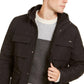 Calvin Klein Men's Bonded All Season Hooded Jacket Black Size Large