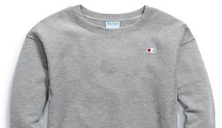 Champion Women's Reverse Weave Crew Dress Gray Size X-Large