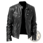PU Leather Jacket Slim Leather Jacket