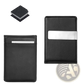 Slim Unisex Pu Leather Wallet with Metal Money Clip
