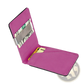 Slim Unisex Pu Leather Wallet with Metal Money Clip