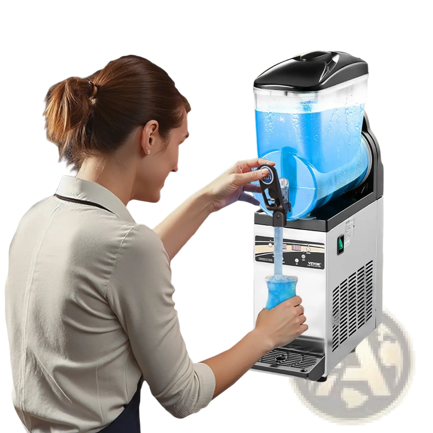 Slushy Machine 15l Commercial Frozen Drink Maker