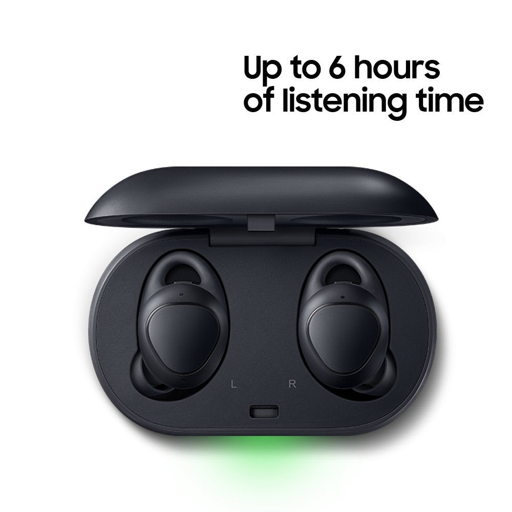 Samsung Gear IconX (2018 Edition) Bluetooth Cord-free Fitness Earbuds, w/On-board 4GB MP3 Player - Black
