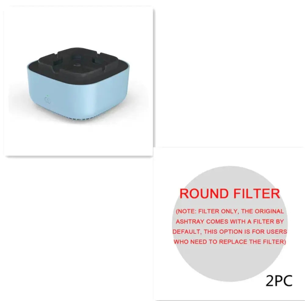 Anion Smart Smoke Purifying Portable Ashtray