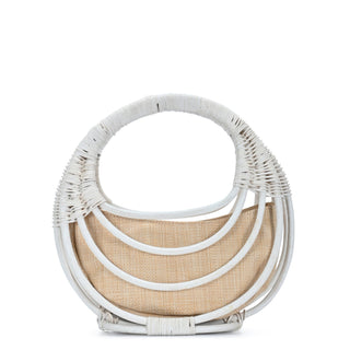 Solana Bamboo Straw Satchel
