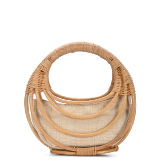 Solana Bamboo Straw Satchel